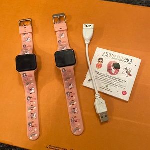 Toddler/little girl’s potty training potty watches